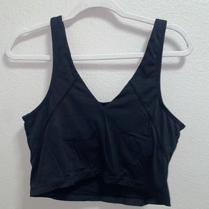 Oalka black Sports bra tank top